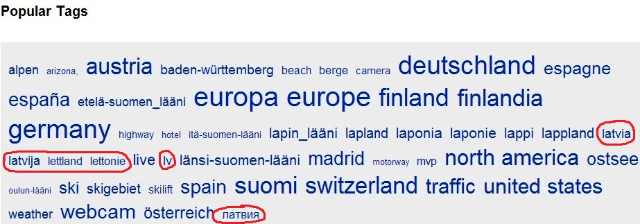 Latvija tag