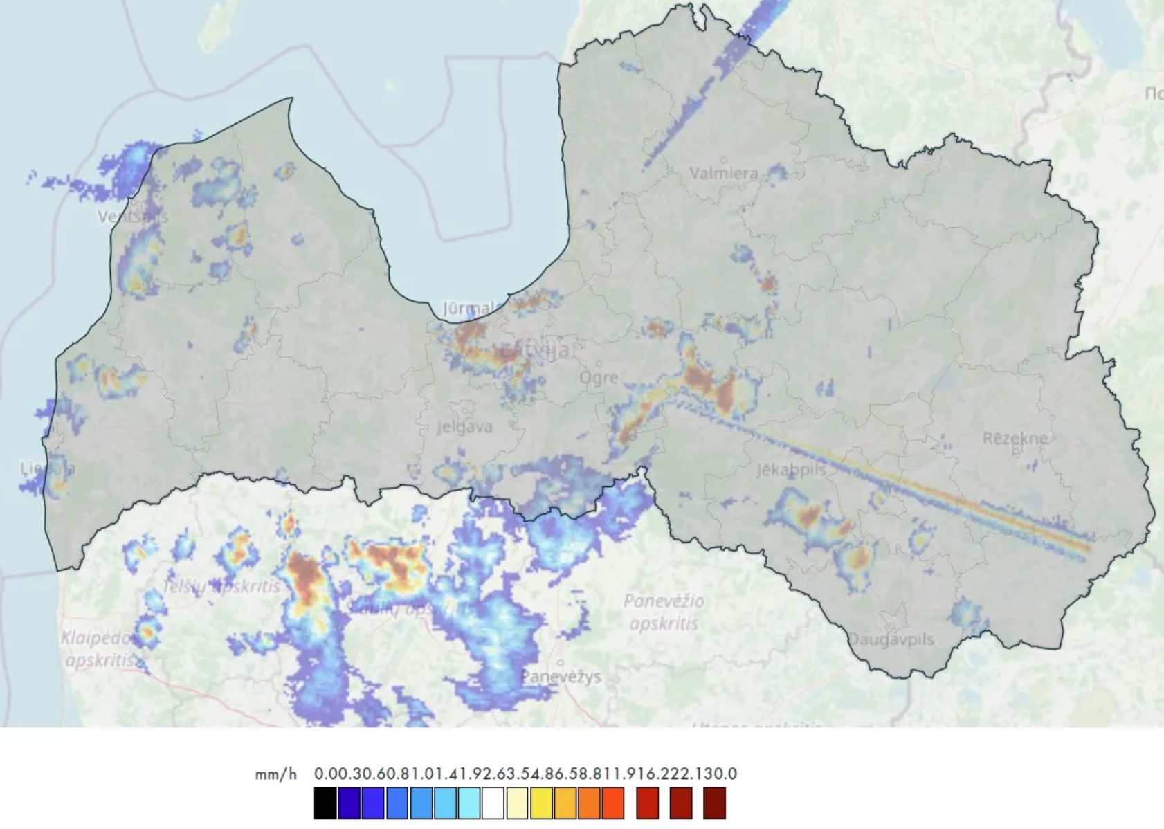 Latvijas meteoroloģiskais radars – LVĢMC